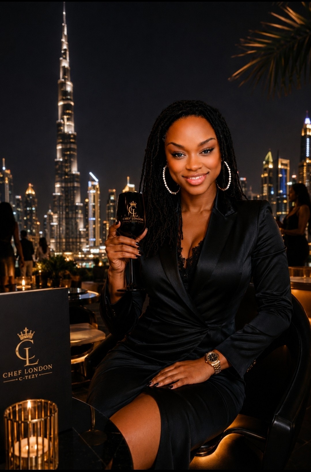 Chef London at an exclusive dining experience in Dubai